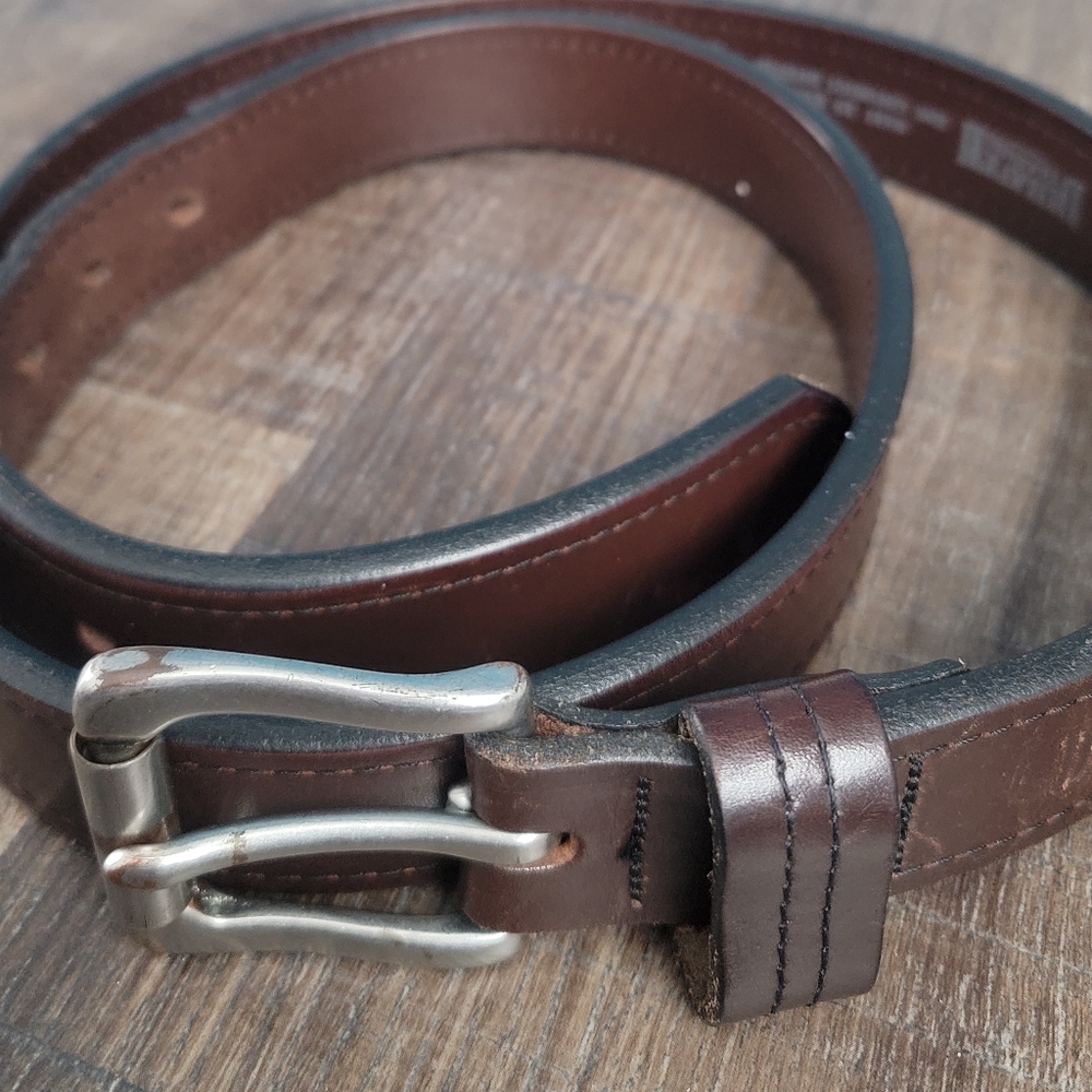 Duluth Trading Men's Lifetime Leather Belt